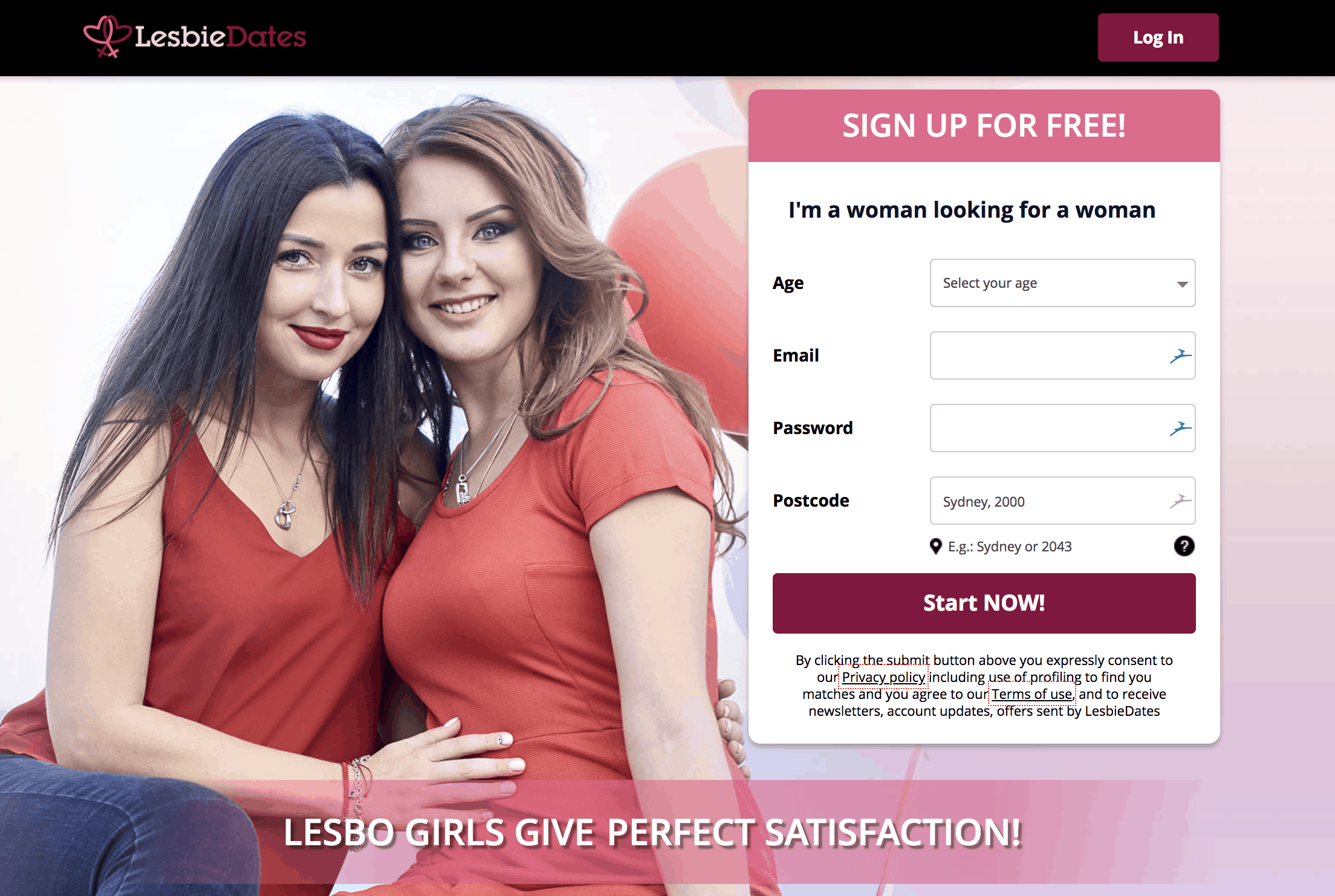 Lesbian Hookup Dating App